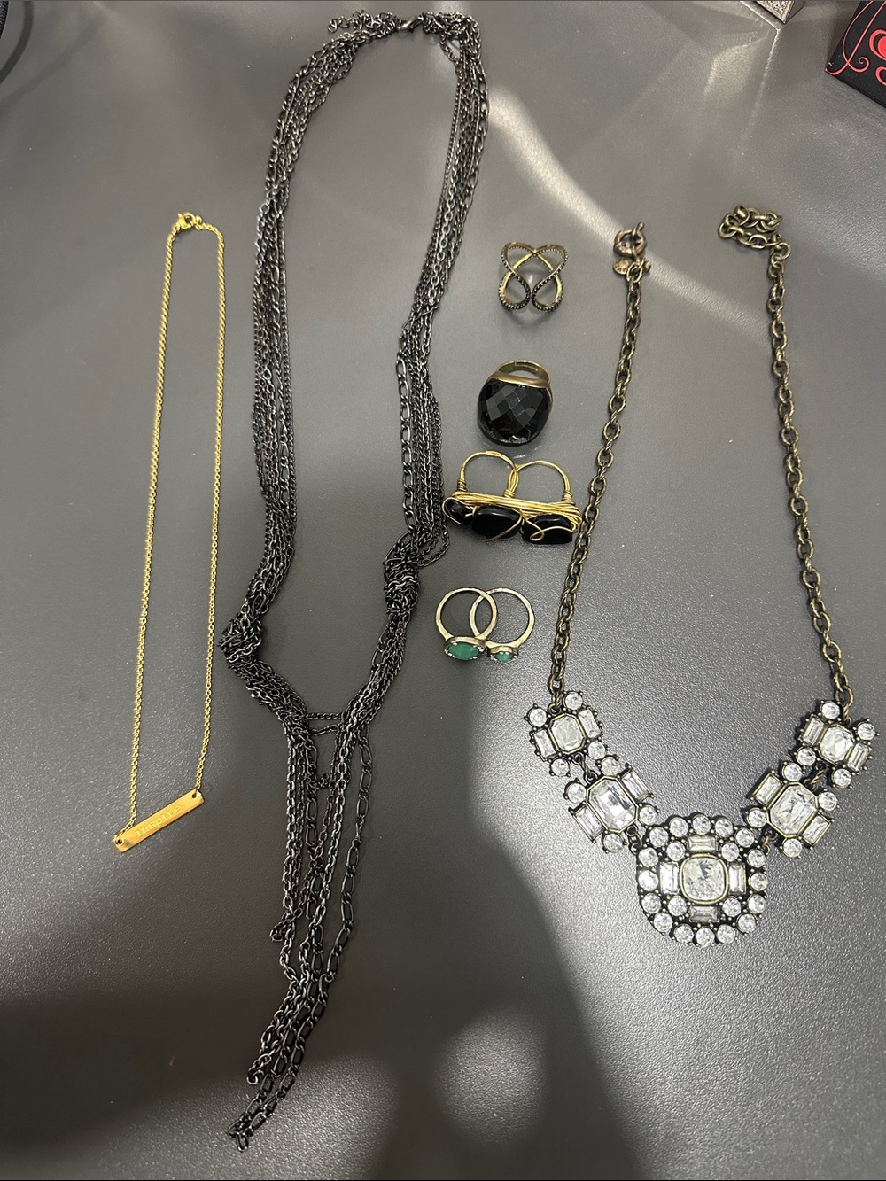 Large assortment of costume jewelry!